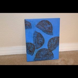 Jellyfish Painting, original, new
